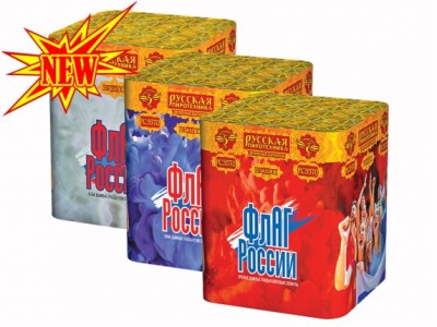 Флаг России Дневной фейерверк купить в Долинске | dolinsk.salutsklad.ru