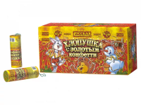 Хлопушка с золотым конфетти Хлопушки купить в Долинске | dolinsk.salutsklad.ru