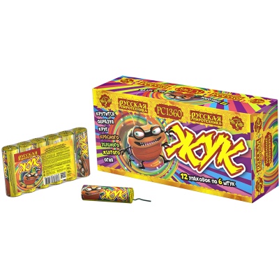 Жук Наземный фейерверк купить в Долинске | dolinsk.salutsklad.ru