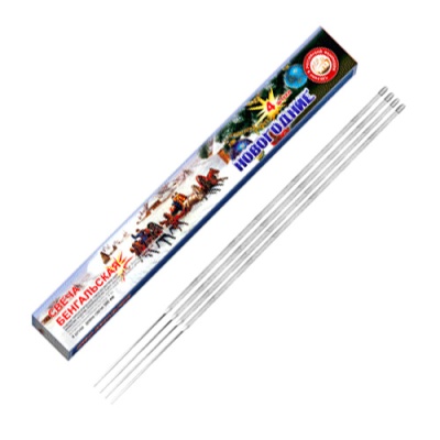 Новогодние 300-4 мм. Бенгальские огни купить в Долинске | dolinsk.salutsklad.ru