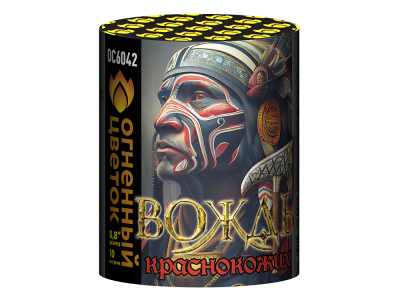 Вождь краснокожих Фейерверк купить в Долинске | dolinsk.salutsklad.ru