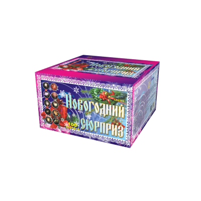 Новогодний сюрприз Фейерверк купить в Долинске | dolinsk.salutsklad.ru