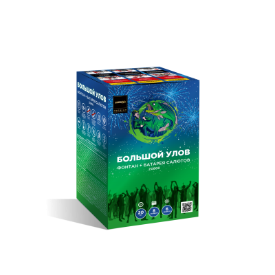 Большой улов Фонтан фейерверк купить в Долинске | dolinsk.salutsklad.ru