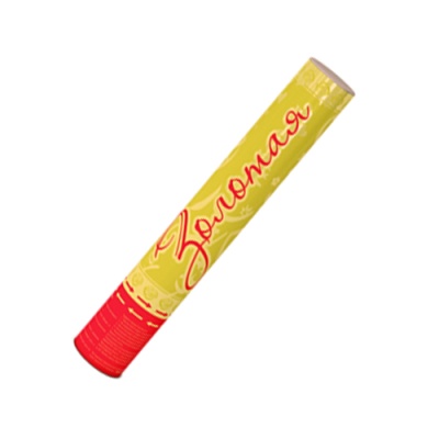 Золотая 30 Пневматическая хлопушка купить в Долинске | dolinsk.salutsklad.ru