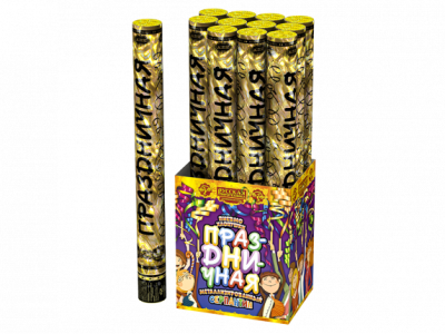 Праздничная 50 Пневматическая хлопушка купить в Долинске | dolinsk.salutsklad.ru