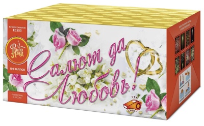 Салют да любовь Батарея салютов купить в Долинске | dolinsk.salutsklad.ru